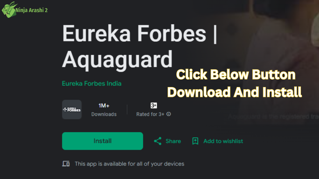 Eureka Forbes App Download