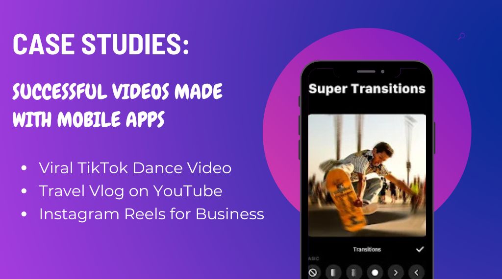 Case Studies Successful Videos Made with Mobile Apps