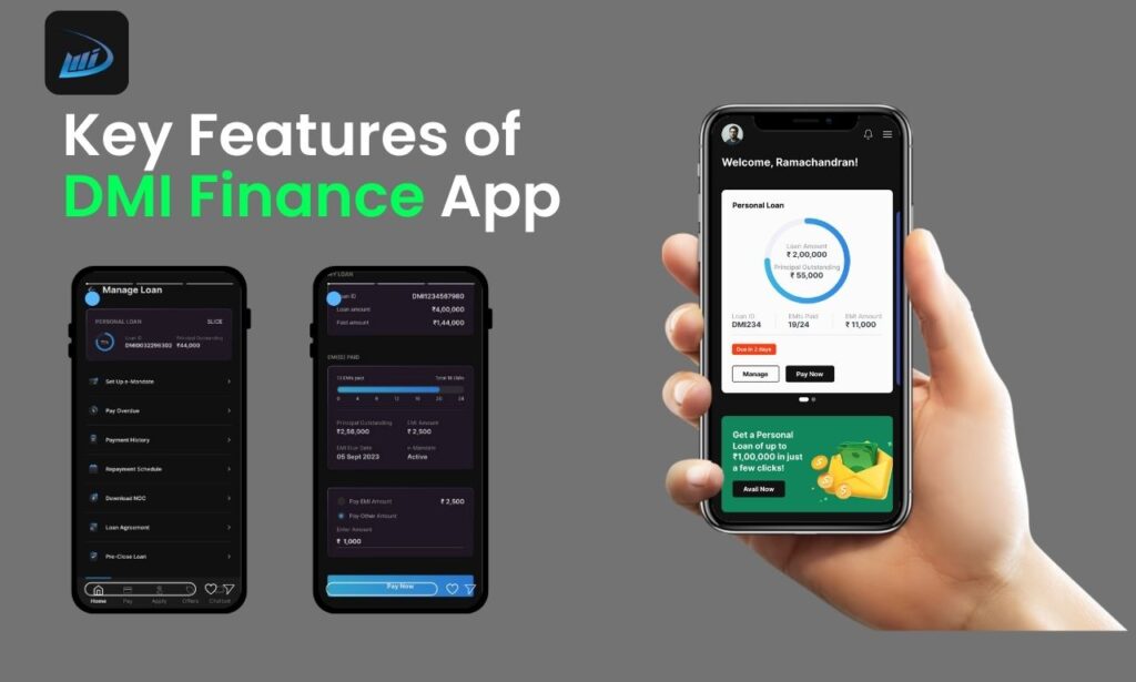 Key Features of DMI Finance App