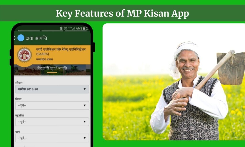 Key Features of MP Kisan App
