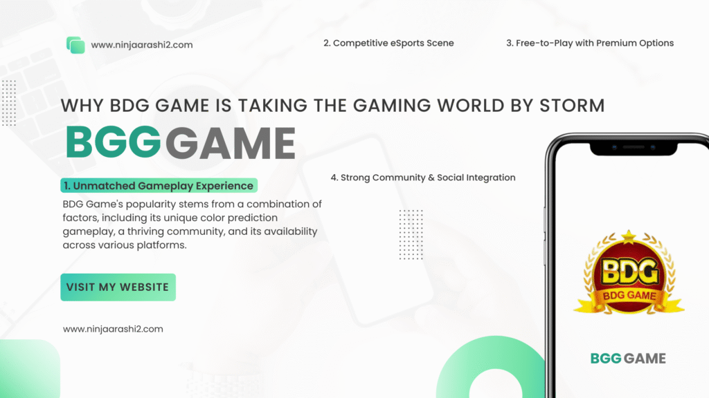 Why BDG Game is Taking the Gaming World by Storm